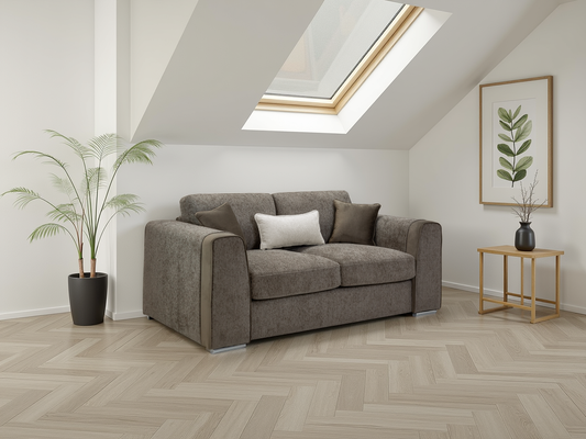Naples Sofa Mocha 2 Seater
